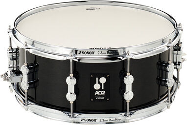 "Sonor 14""x06"" AQ2 Snare Drum TSB Transparent Black Burst"