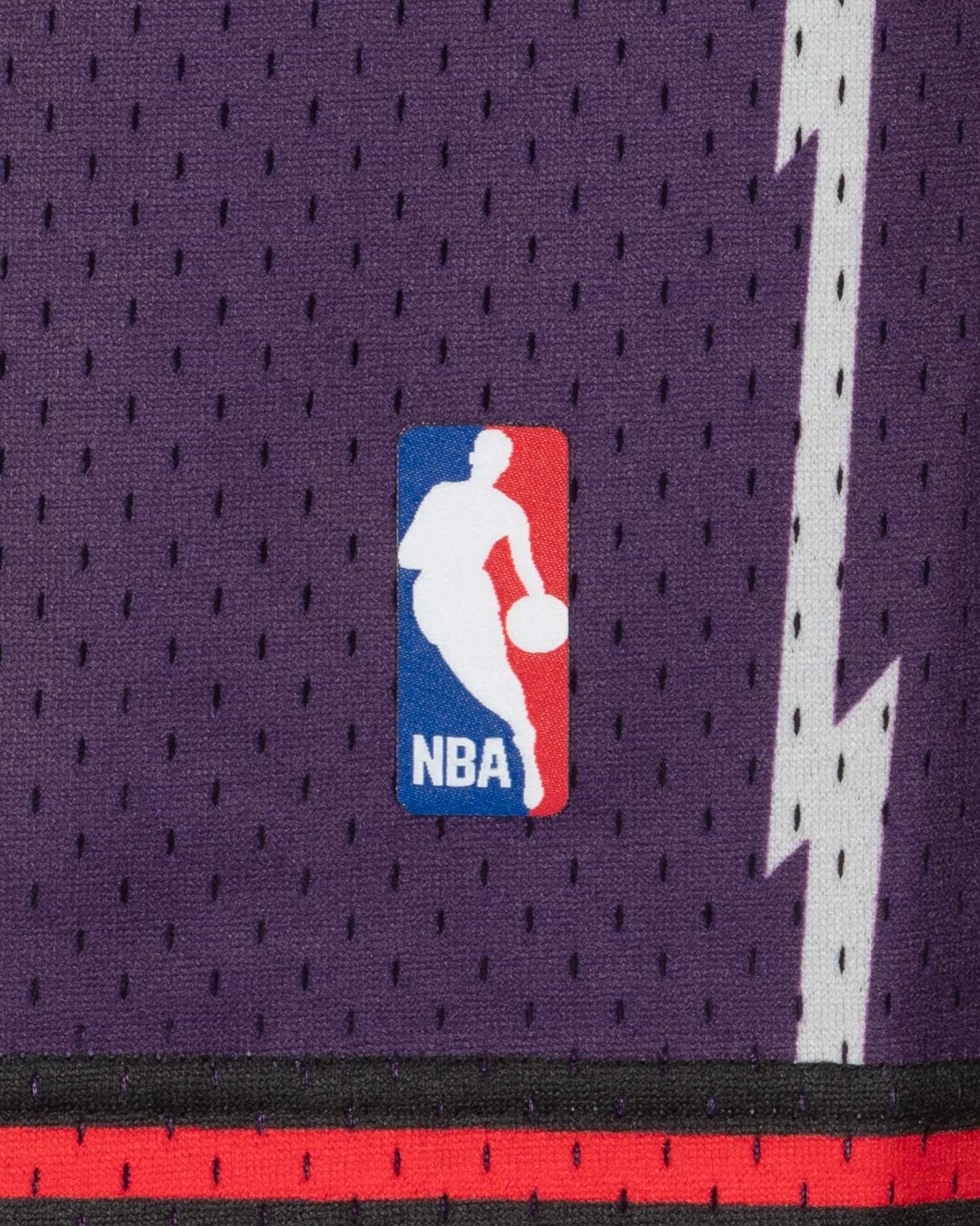 MITCHELL&NESS Toronto Raptors Swingman M - Pantaloncini Basket - Uomo - Viola S