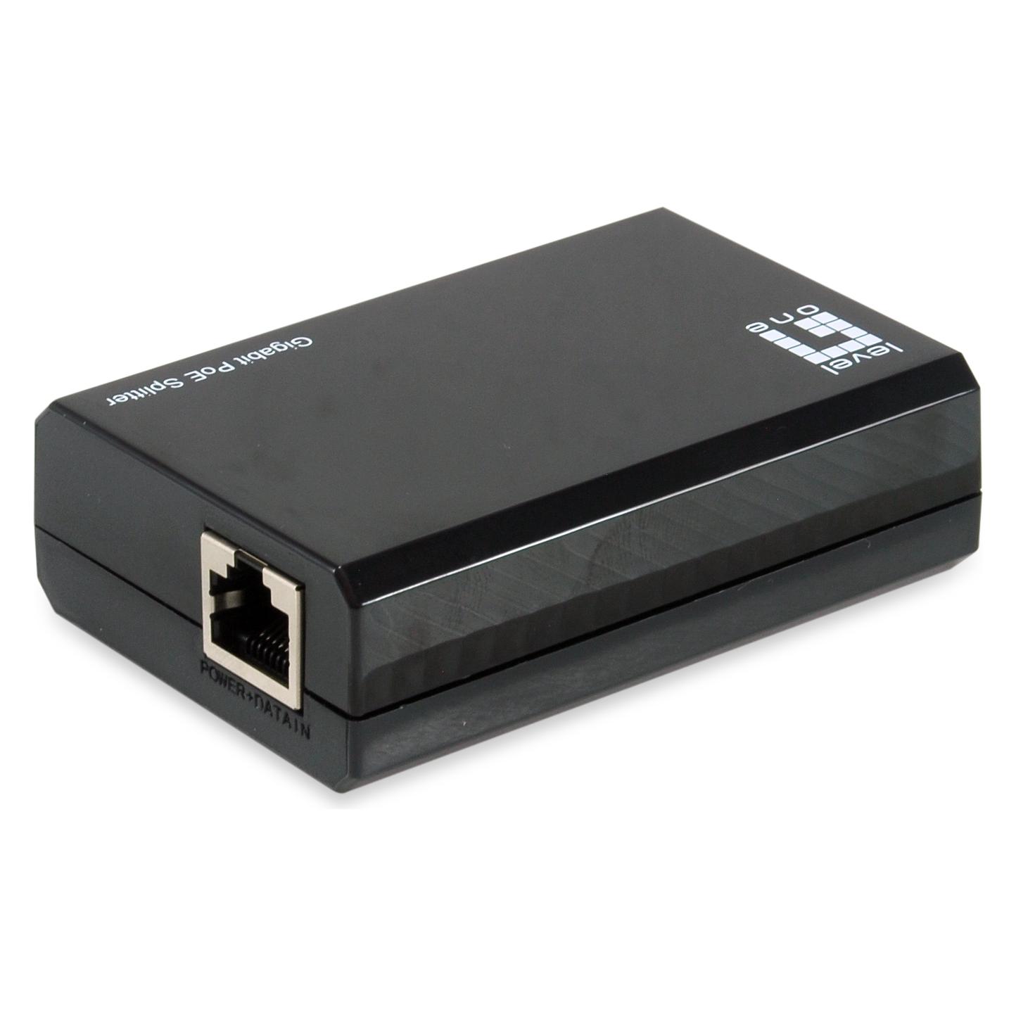 LevelOne 1x Gigabit POS-5001 USB-C PD 3.0 Splitter PoE (POS-5001)