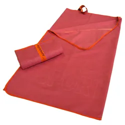 Dyckhoff Mikrofaserhandtuch mit Reißverschluss 180 x 80 cm koralle