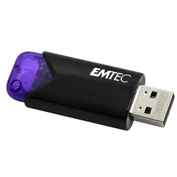 Emtec Click Easy USB-Stick 128 GB USB Typ-A 3.2 Gen 1 (3.1 Gen 1) Schwarz, Violett