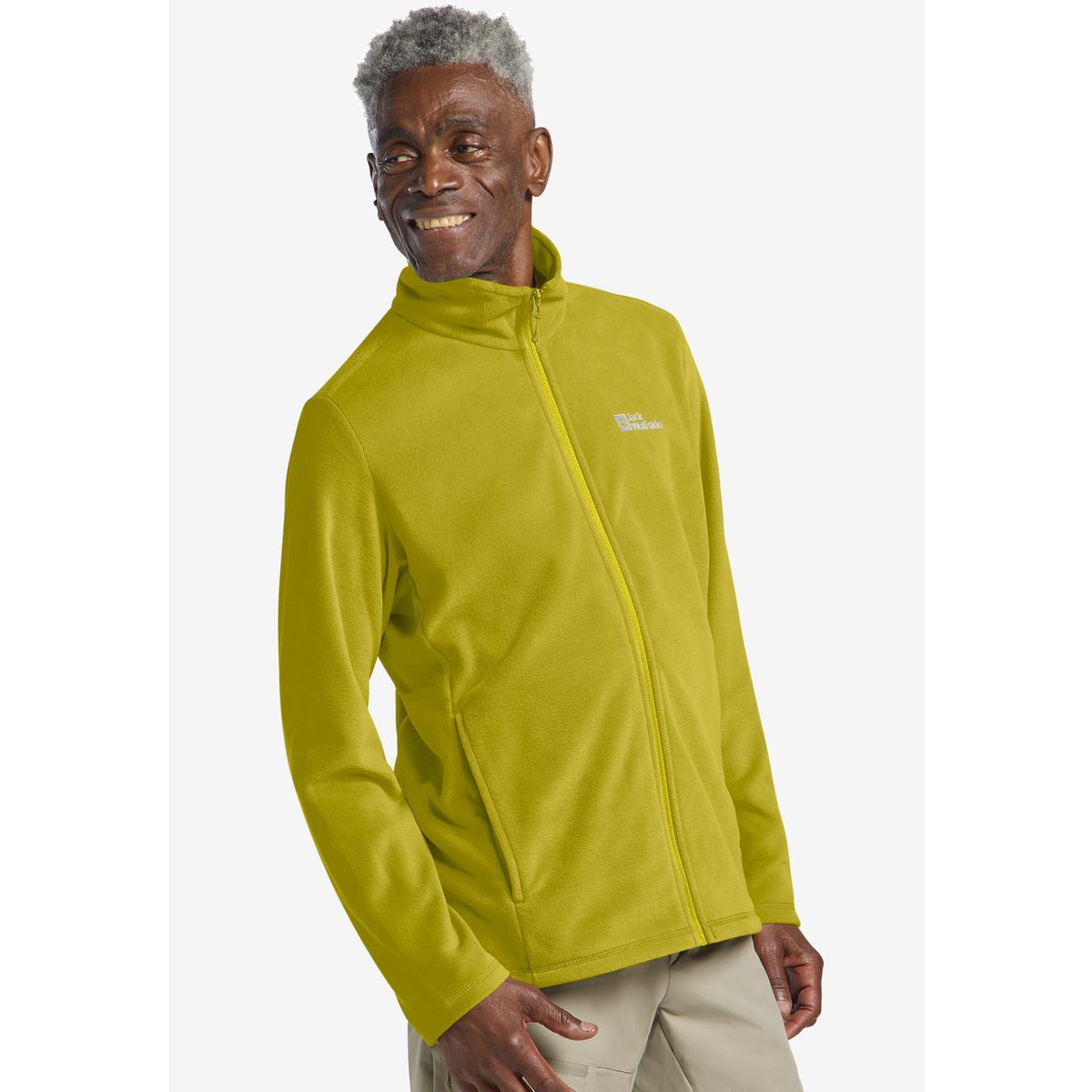Jack Wolfskin Taunus Full Zip M chartreuse (M0053) XL 1711451_M0053_A12