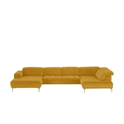 Lounge Collection Elementgruppe  Sarina ¦ gelb ¦ Maße (cm): B: 383 H: 75 T: 212.0