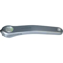 Kurbelarm SHIMANO E-BIKE SYSTEMS FC-EN500, links, 175mm, silber