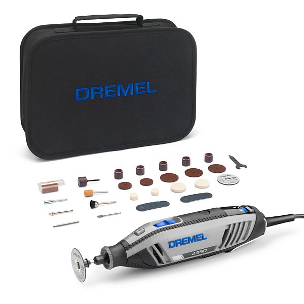 Bosch Dremel 4250, kabelgebundenes Multifunktionswerkzeug, 35 Zubehöre F0134250JA