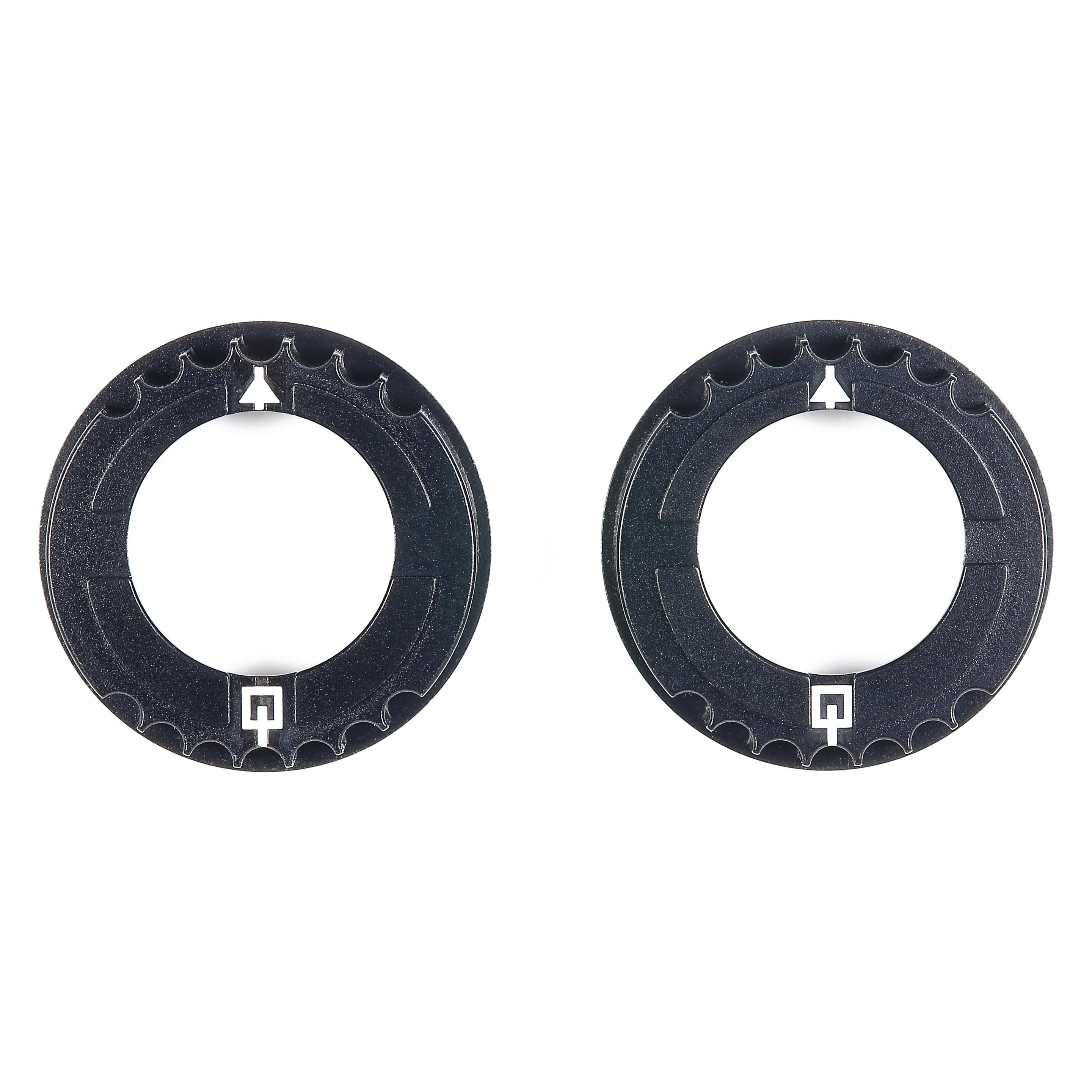 Tamiya TA08R/Pro Alu Diff.-Halter +0,5 (2) (300022079)