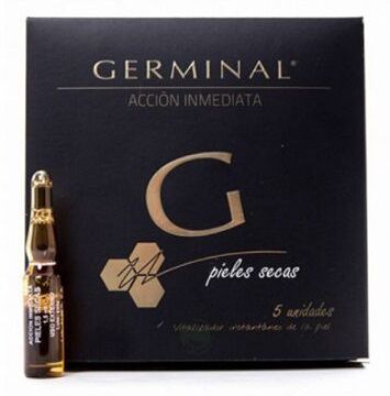 Germinal Immediate Action Dry Skin 5 Ampoules 5 Units