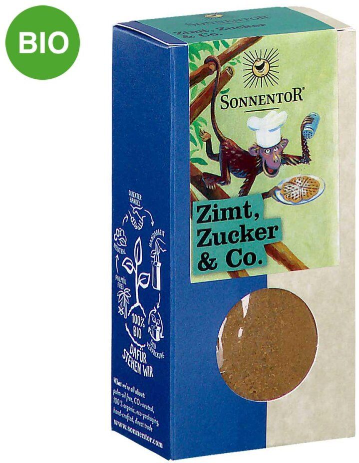 Sonnentor Zimt, Zucker & Co 90g