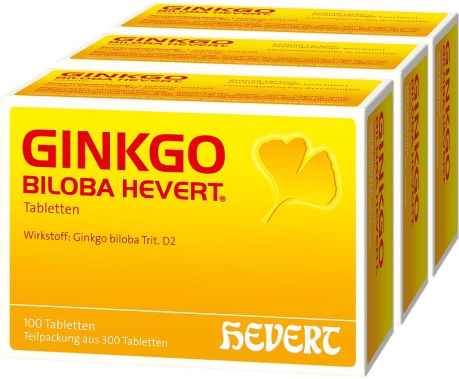 Ginkgo Biloba Hevert Tabletten