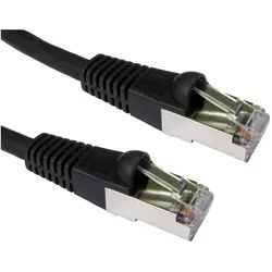 Cables Direct CDL 25m Cat6A Patch Cable - Black (CAT6a, 25 m), Netzwerkkabel