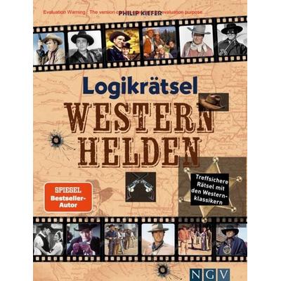 Logikrätsel Westernhelden, Gebundene Ausgabe von Philip Kiefer, Naumann & Göbel, 978-3-625-19526-9