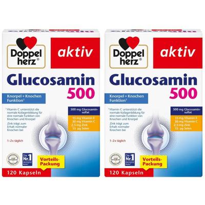 Doppelherz Glucosamin 500 Kapseln 2x 2x120 St