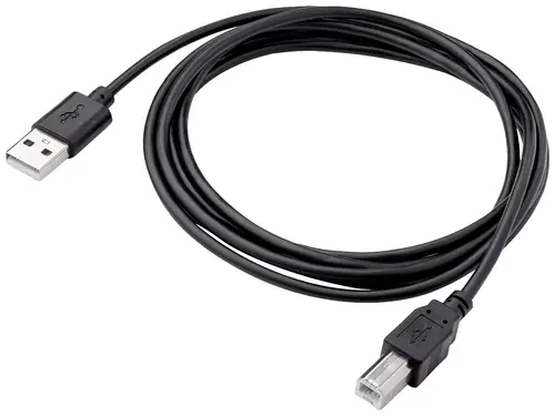 Akyga USB-Kabel USB-A Stecker, USB-B Stecker 1.80m Schwarz AK-USB-04