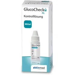 GlucoCheck XL Kontrolllösung (mittel) 4 ml