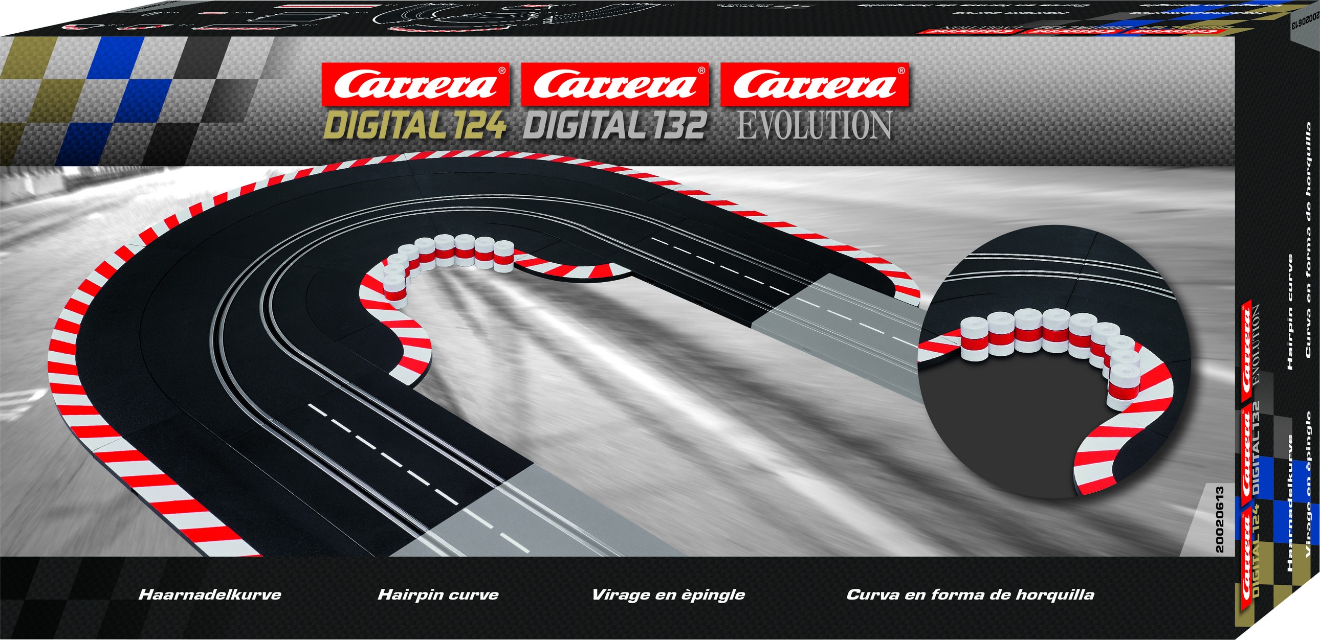 Carrera DIGITAL 124 Haarnadelkurve