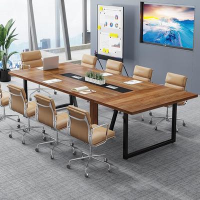YUZHOU 95-Inch Conference Table, Large Meeting Table for 8-10 People