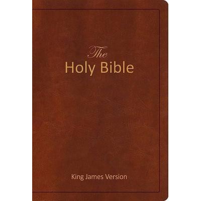 The Holy Bible - King James Version (Kjv, Holy Spirit Edition, Brown Imitation Leather, Dedication Page, Prayer Section), Gebundene Ausgabe von ,