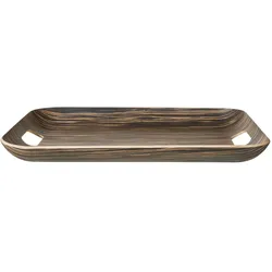 ASA Selection, Tablett, Holztablett rechteckig, ebony