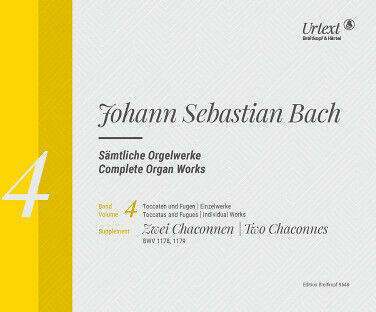 Breitkopf & Härtel Bach Orgelwerke 4 Supplement