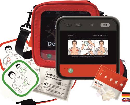 MEDX5 myPAD-A mit LCD-Farbbilschirm Defibrillator