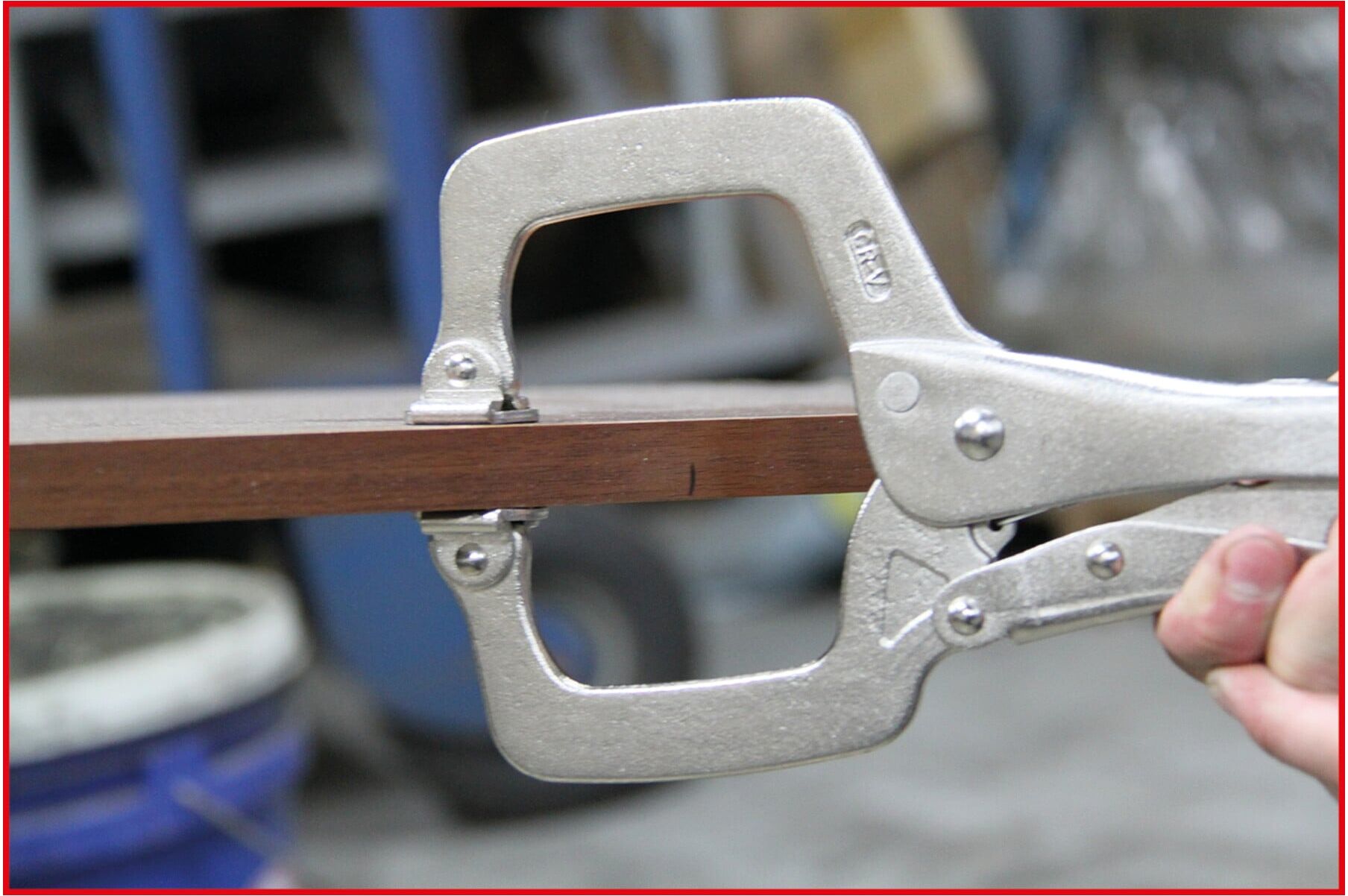 KS Tools Schweiß-Klammer-Gripzange, beweglichen Spannbacken 0-270mm (115.1075)