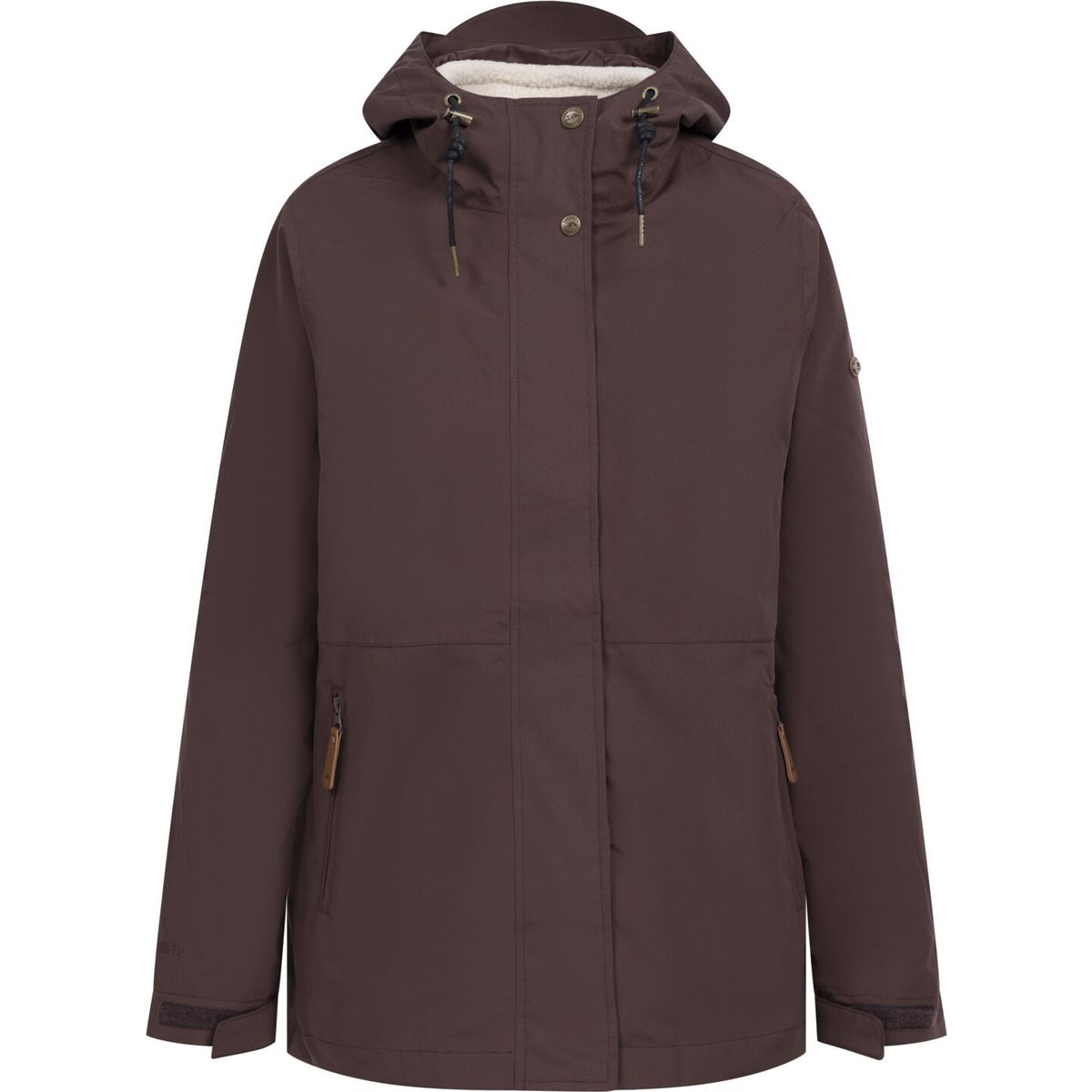 Trespass Kamila - Female 3 IN 1 Rain Jacket mocha (MOC) L FAJKRATR0132_MOC_L