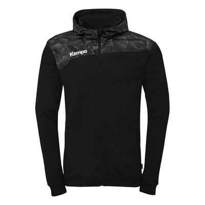 Trainingsjacke KEMPA "Trainingsjacke Athletics 29", Herren, Gr. M, schwarz, Obermaterial: 100% Polyester Pol. recyc.., Jacken Trainingsjacke