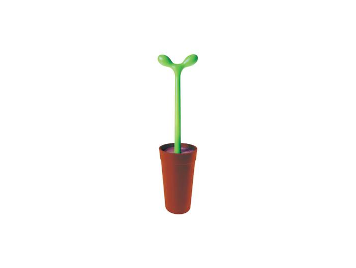 Alessi - Brosse WC - Marron - Résine thermoplastique - Designer Stefano Giovannoni