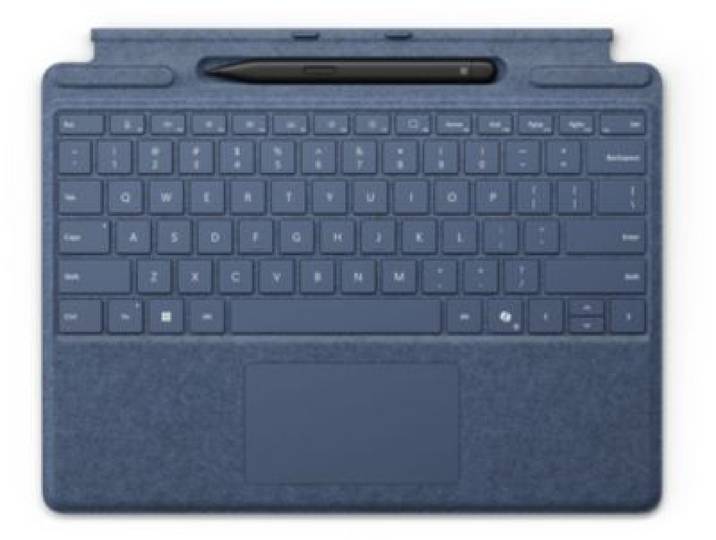 Microsoft - Clavier Clavier + Stylet Bleu Surface Pro 13