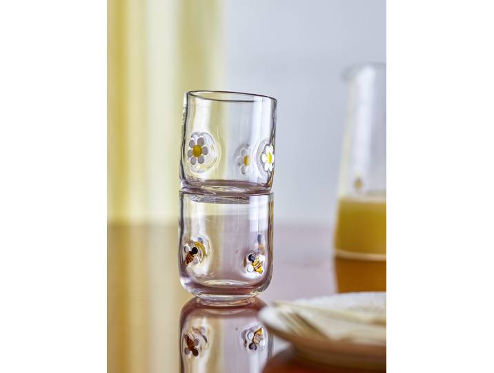 Verre Buzz 2 pièces Ø 8cm Transparent