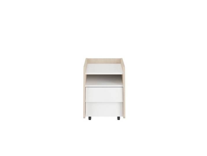 Raumhirsch Furniture Nachttisch SoSixty – Mobiler Beistelltisch im Retro-Design