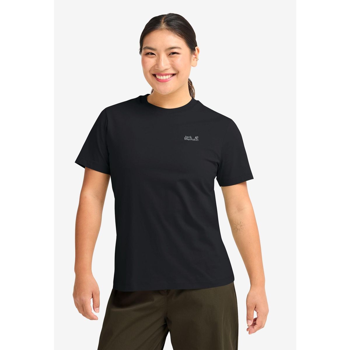 Jack Wolfskin Essential T W black (6000) M A65757_6000_A08