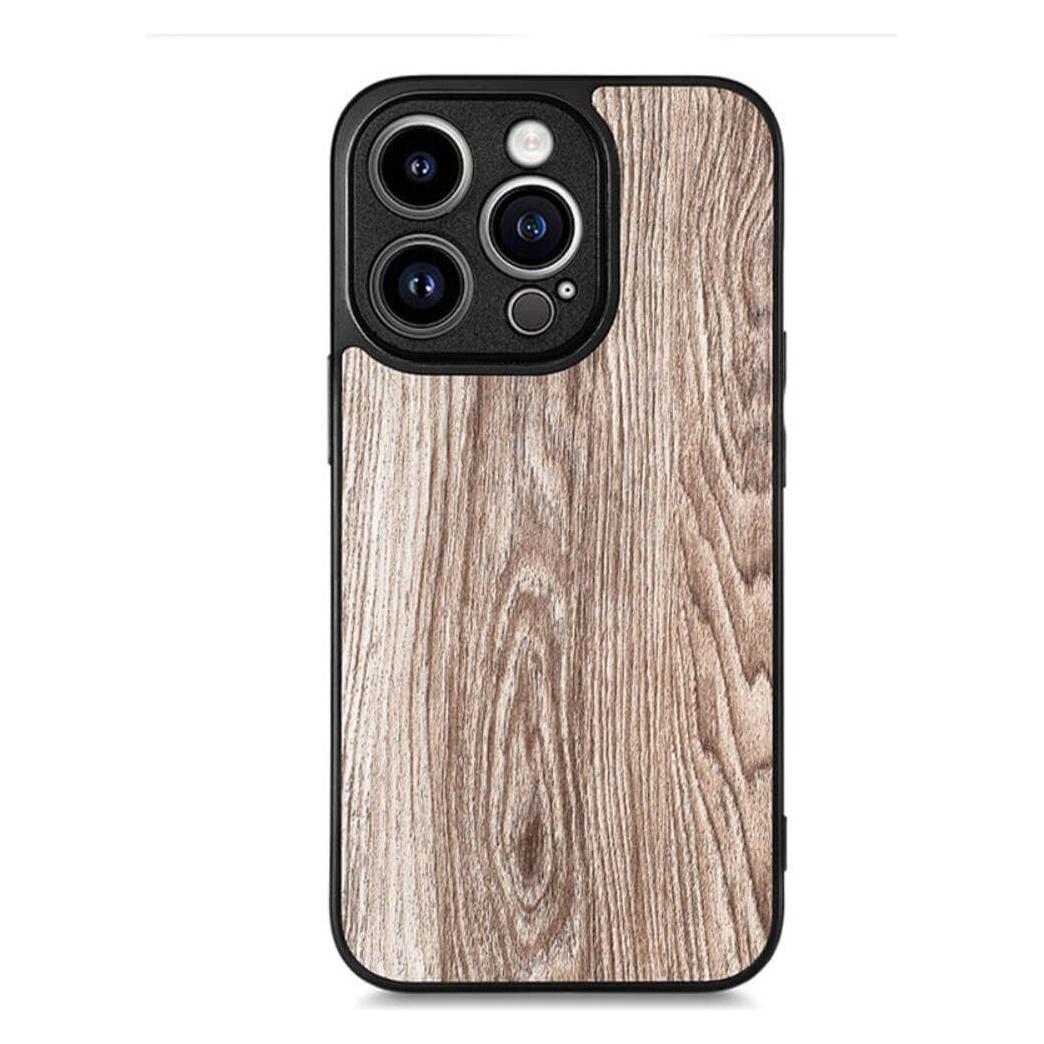 Cover-Discount iPhone 15 Plus - Rückenhülle mit Holz-Struktur nature (Apple iPhone 15 Plus) (660157251D)