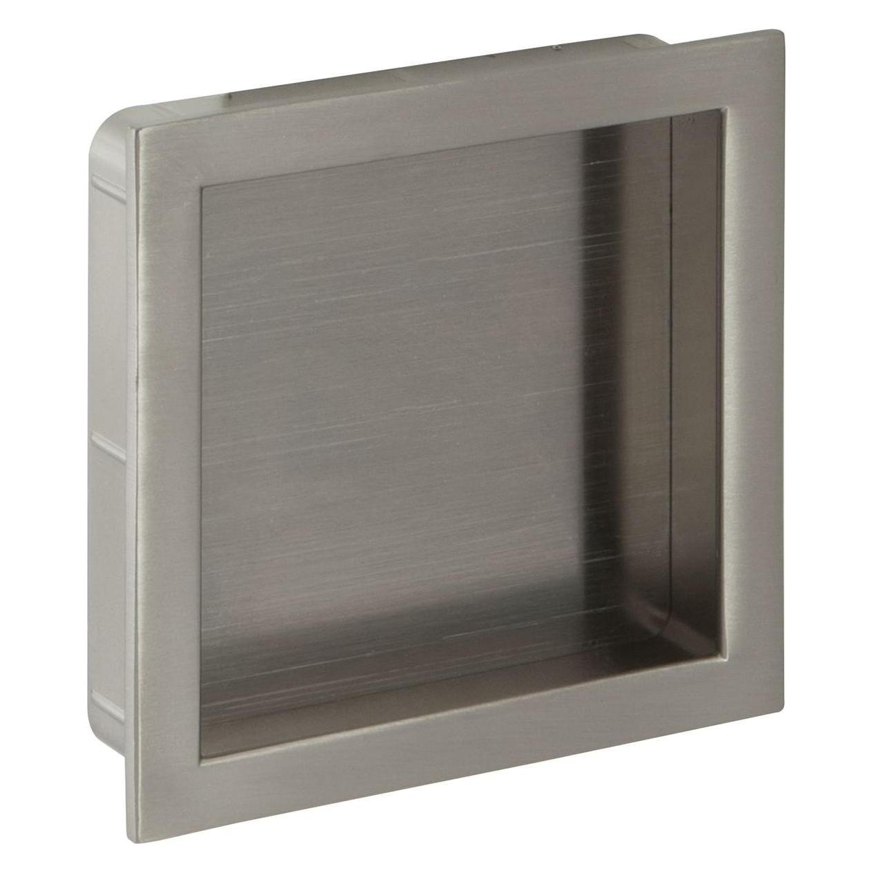 Siro Muschelgriff Ladra Breite 76 mm, Einlassmass 70 x 70 mm, ZN Edelstahl Effekt (42736005)