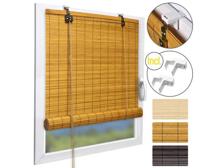 BAMBUSROLLO SolDecor B86 120x160cm Bambus
