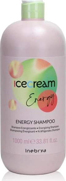 Inebrya Ice Cream Energy szampon przeciw wypadaniu włosów 1000ml (Flüssiges Shampoo, 1000 ml) (21401088)