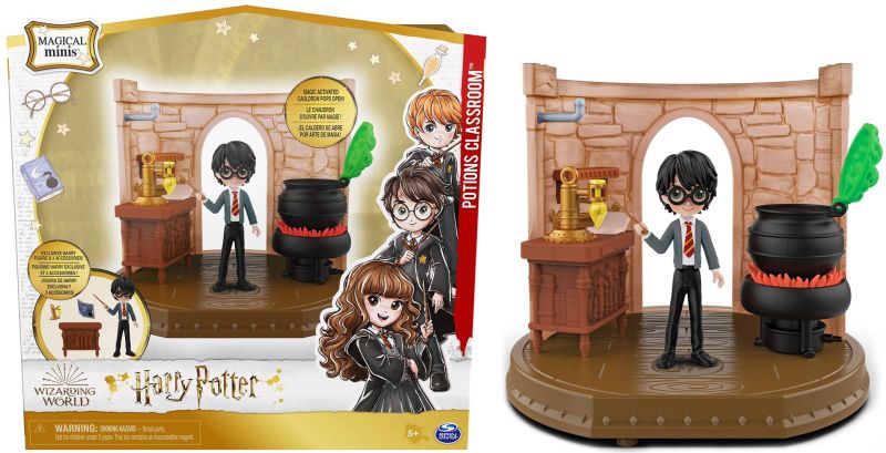 Spin Master Harry Potter Magical Mini Playset-Potions Classroom & Harry (Diversen) Nieuw