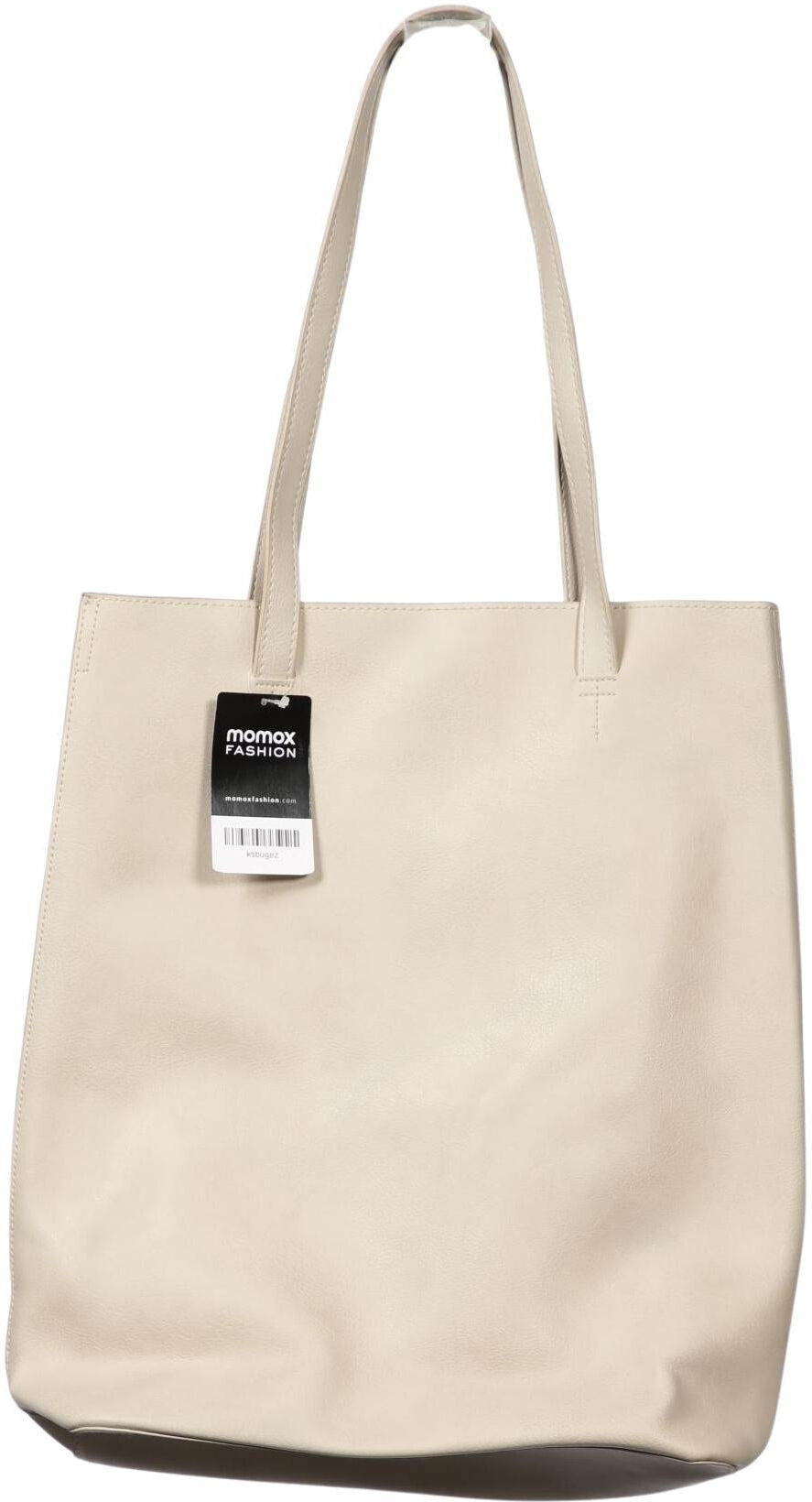 accessorize Damen Handtasche gross Leder, Beige, Kunstleder - Second Hand