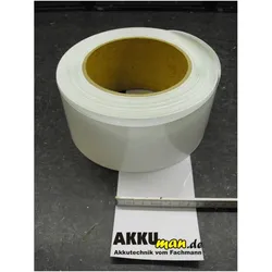 1m Schrumpfschlauch 98 mm weiss Dicke 0,12 mm