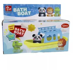 Badespielzeug – 19,5 cm Boot mit Fingerpuppen, verschiedene Ausführungen