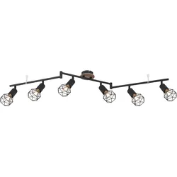 Strahler Mori in Braun/Schwarz max. 40 Watt
