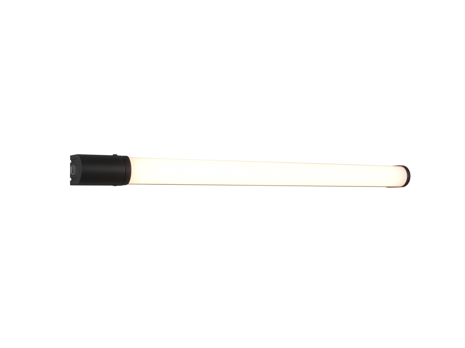 Trio Leuchten Piera LED badkamer wandlamp zwart mat met 16W warm wit licht, Breedte: 79 cm