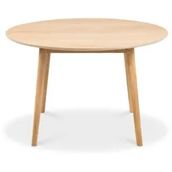 Actona Esstisch Nagano Ø 120 cm Holz Braun Eiche