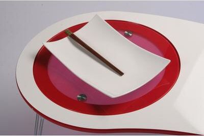 Red Vanilla Serving Plate (Set of 2)