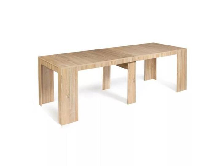 BELLI - Table console extensible en bois - 2 35 m