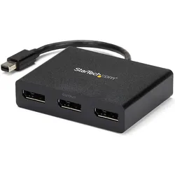 StarTech MDP 1.2 TO DP MST HUB (DisplayPort), Video Adapter, Schwarz