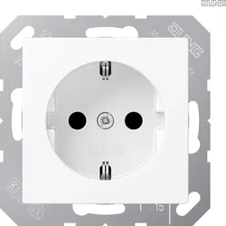 Jung SCHUKO Steckdose A1520NBFWWM