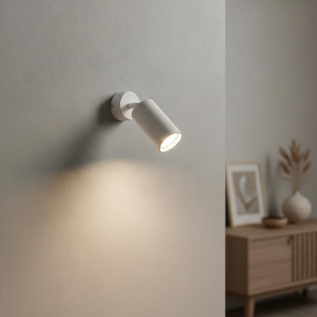 Lyora Wandlamp Rond Wit
