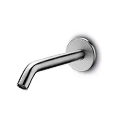 JEE-O Slimline Wandauslauf für Waschtisch und Wanne, lang, edelstahl gebürstet, 800-3910 800-3910