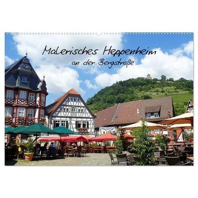 Malerisches Heppenheim an der Bergstraße (Wandkalender 2026 DIN A2 quer), CALVENDO Monatskalender